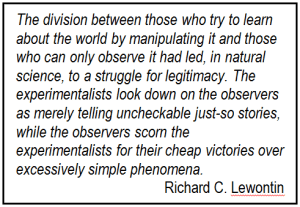 Lewontin quote